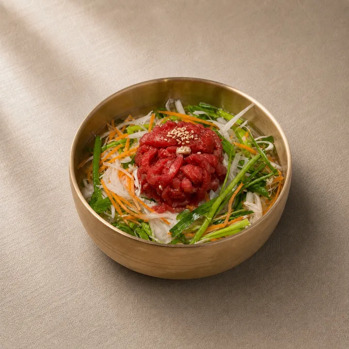 Hanwoo Beef Tartare Bibimbap